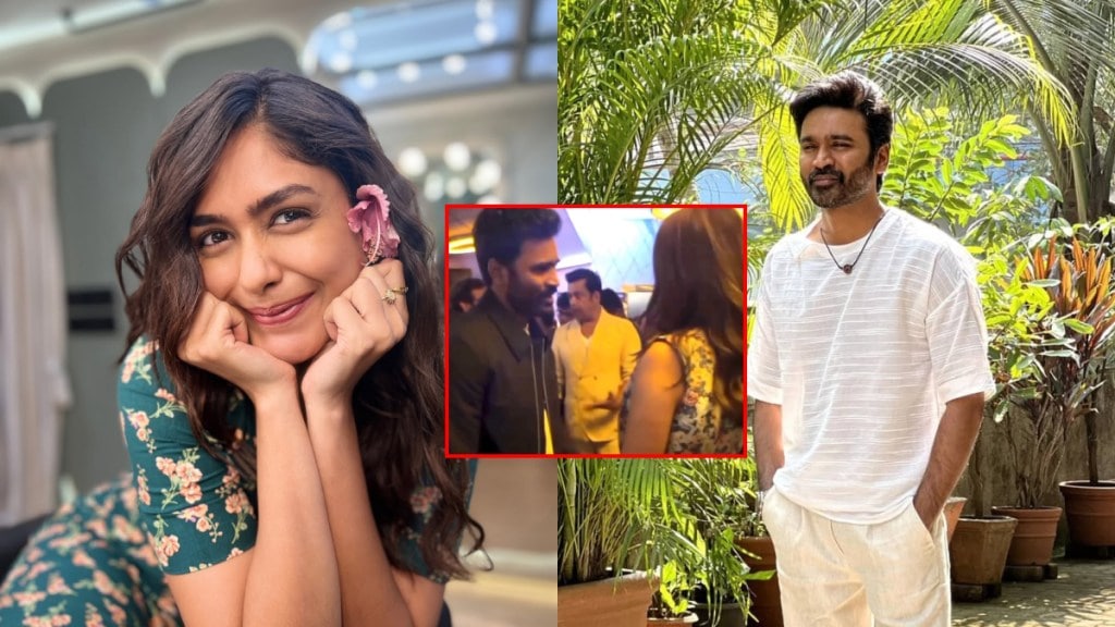 mrunal thakur breaks silence on dating dhanush