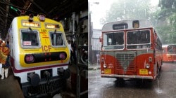 मुसळधार पावसामुळे ११० लोकल रद्द…
