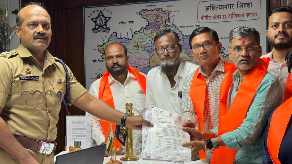 MP Nilesh Lanka demand to the police regarding the vandalism of religious places