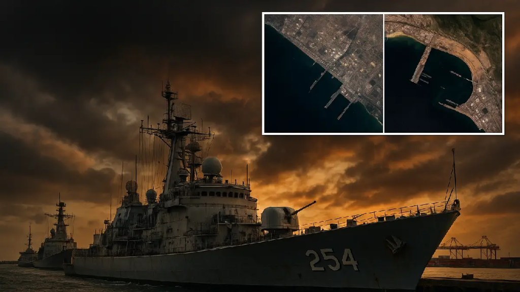 pakistan Navy fled from Karachi