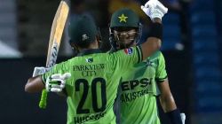 WI vs PAK: बाबर आझमचं अर्धशतक हुकलं; हसन नवाजची तुफान फटकेबाजी! पाकिस्तानचा वेस्टइंडिजवर दमदार विजय