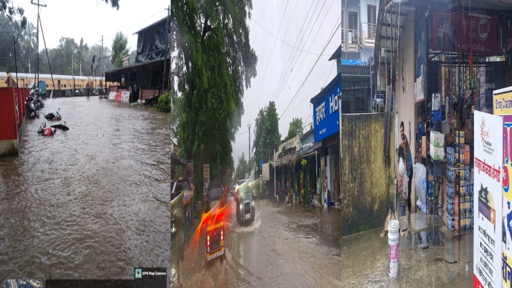 palghar heavy rain disrupts life