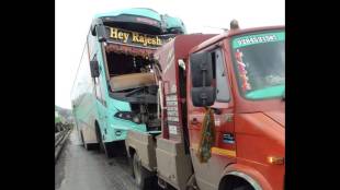 Fatal accident involving a passenger bus on the national highway