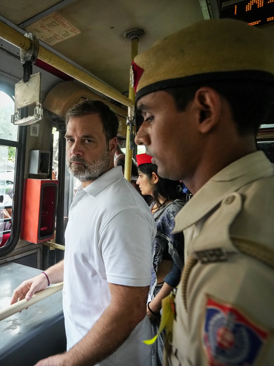 parliament protest, rahul gandhi, india alliance protest photos, election commission
