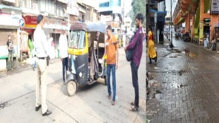 patkar road traffic action dombivli traffic police fine auto rickshaw