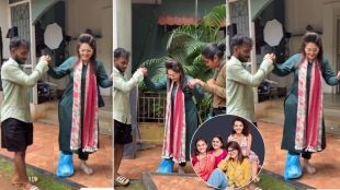 pinga ga pori pinga serial fame actress aishwarya shete leg fracture vidisha mhaskar share video
