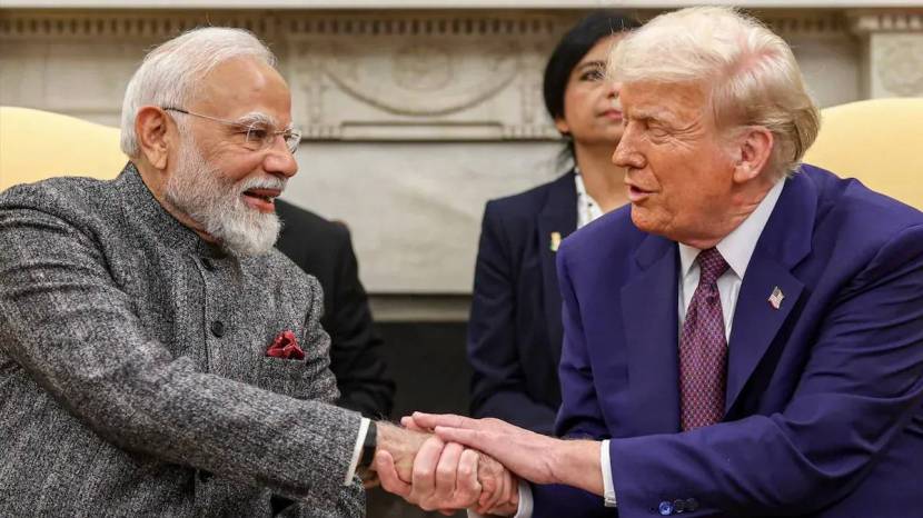 pm narendra modi and donald trump photo