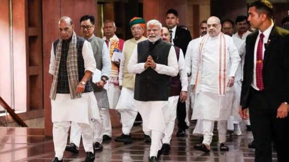 pm narendra modi nda mp meeting