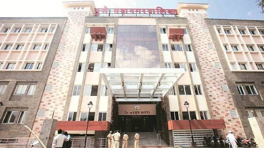 Municipal Corporation officials reprimanded office bearers of political parties who came to the Municipal Corporation and put pressure on officials pune print news