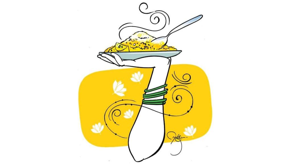 nostalgic pohe and family breakfast memories traditional Maharashtrian home cooked dishes loksatta chaturanga article