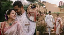 प्राजक्ता गायकवाडच्या होणाऱ्या पतीला पाहिलंत का? साखरपुड्यासाठी रॉयल लूक, ब्लाऊजवर कोरलं पतीचं नाव…; पाहा फोटो