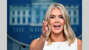 press secretary karoline leavitt