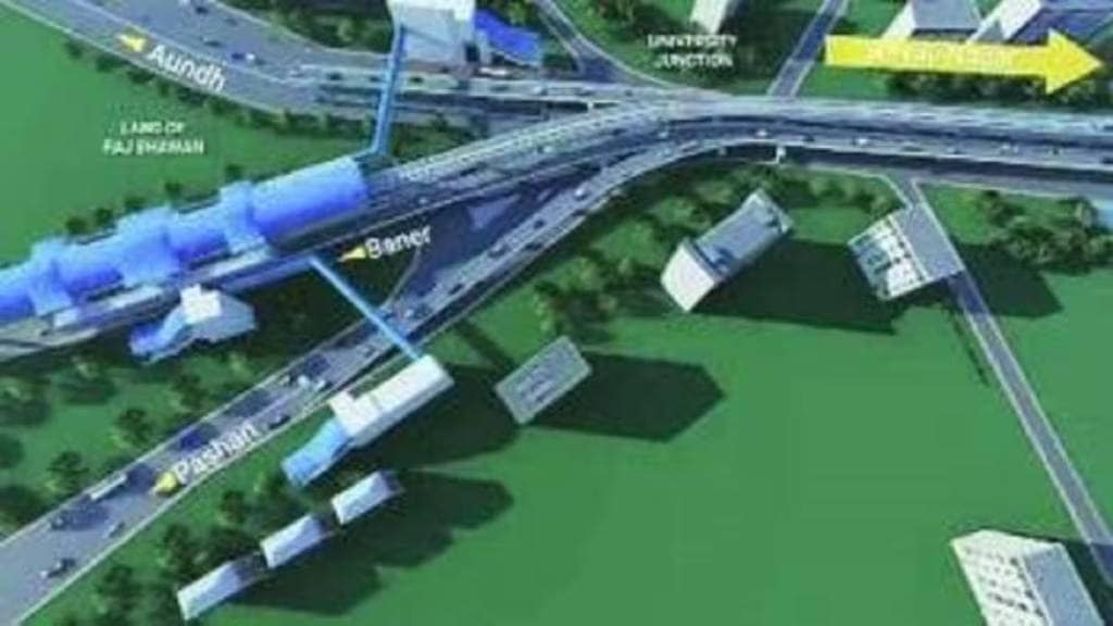 flyover at Vidyapeeth Chowk will be inaugurated by Chief Minister Devendra Fadnavis pune print news