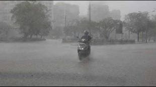 navi mumbai hit with heavy rain