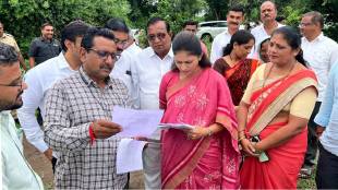 Tissue culture banana plant production project... Union Minister of State Raksha Khadse inspected it