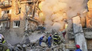 Russian drone and missile attack kills 12 in Ukraine