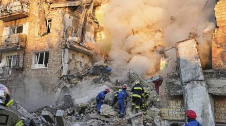 Russian drone and missile attack kills 12 in Ukraine