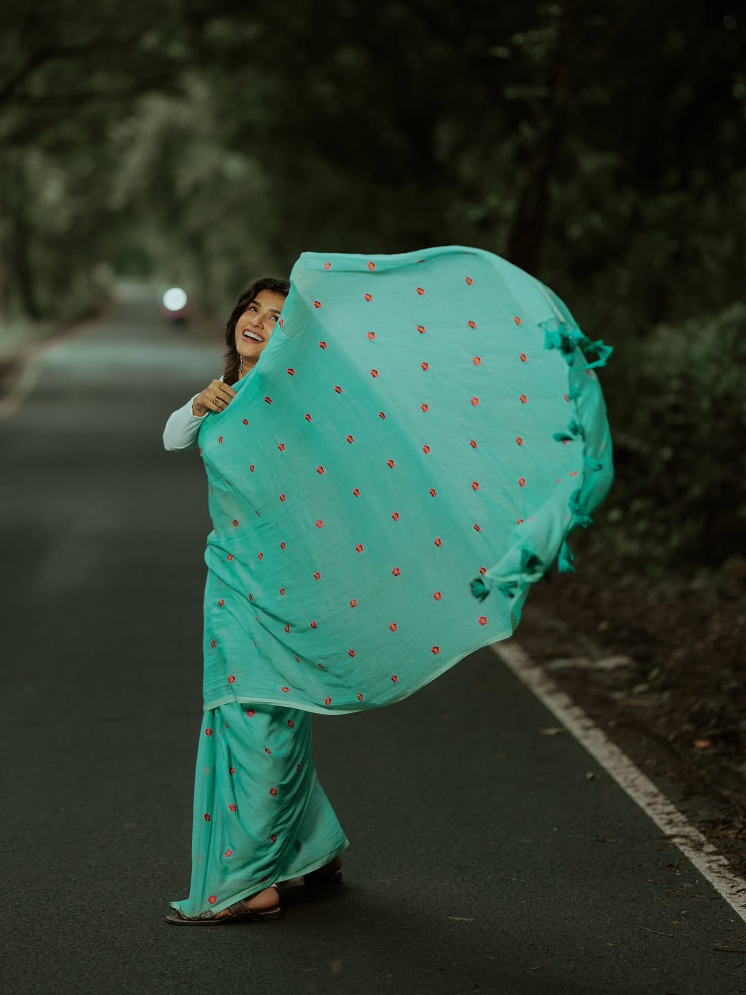 sanskruti balgude saree look