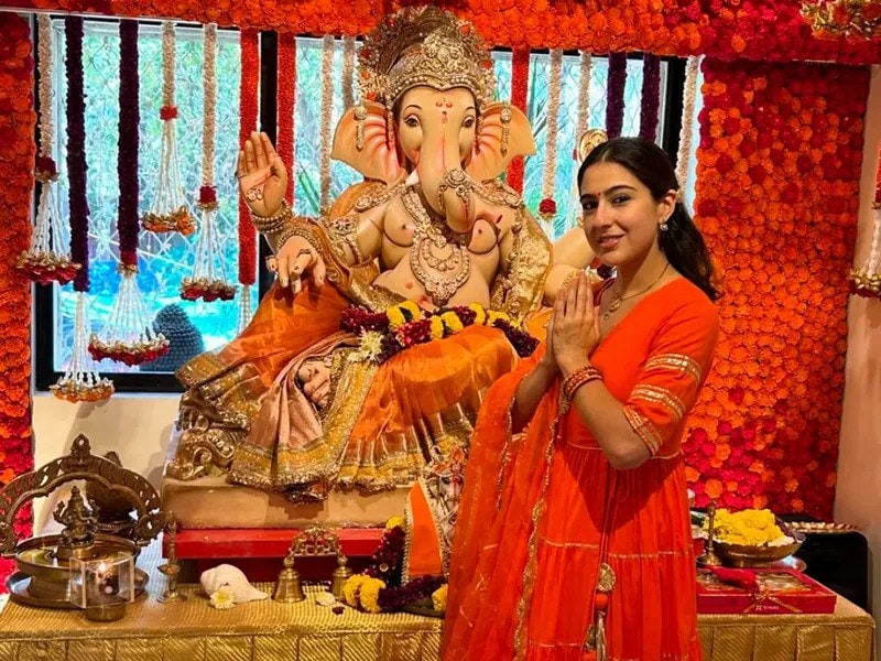 Ganesh Chaturthi, Hina Khan, Saif Ali Khan, Shah Rukh Khan, Salman Khan