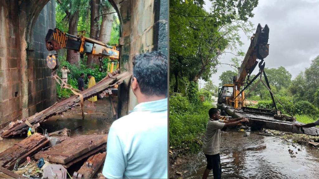 sea gate of the historic Vasai Fort will be repaired and reinstalled vasai virar