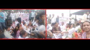 shahapur murbad local protest potholes