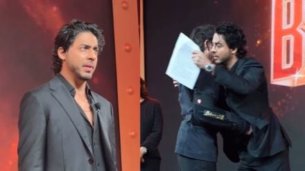 shahrukh khan and son aryan khan