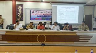 Guardian Minister Shri. Desai reviewed the preparations for Ganeshotsav 2025.