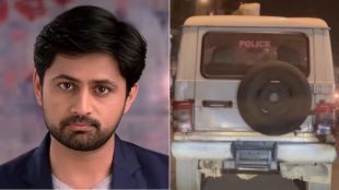 shashank ketkar shares video of police van with damaged number plate and asks questions about traffic and RTO rules