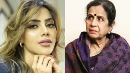 Nikki tamboli and usha nadkarni