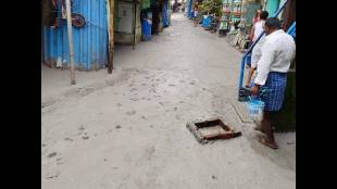 Shiv Sena (Thackeray) concreted the road at its own expense in shivdi