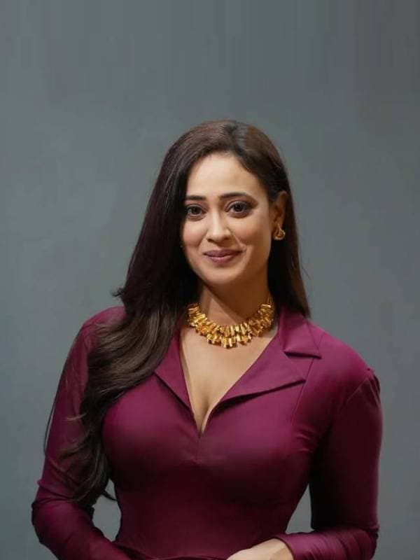 shweta Tiwari in bodycon gown