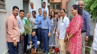 thane civil hospital tree plantation mental health