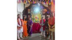 सावंतवाडी राजघराण्याचा लाल रंगाचा श्री गणेश; गेली २५० वर्ष परंपरेनुसार श्री गणेशाची प्रतिष्ठापना