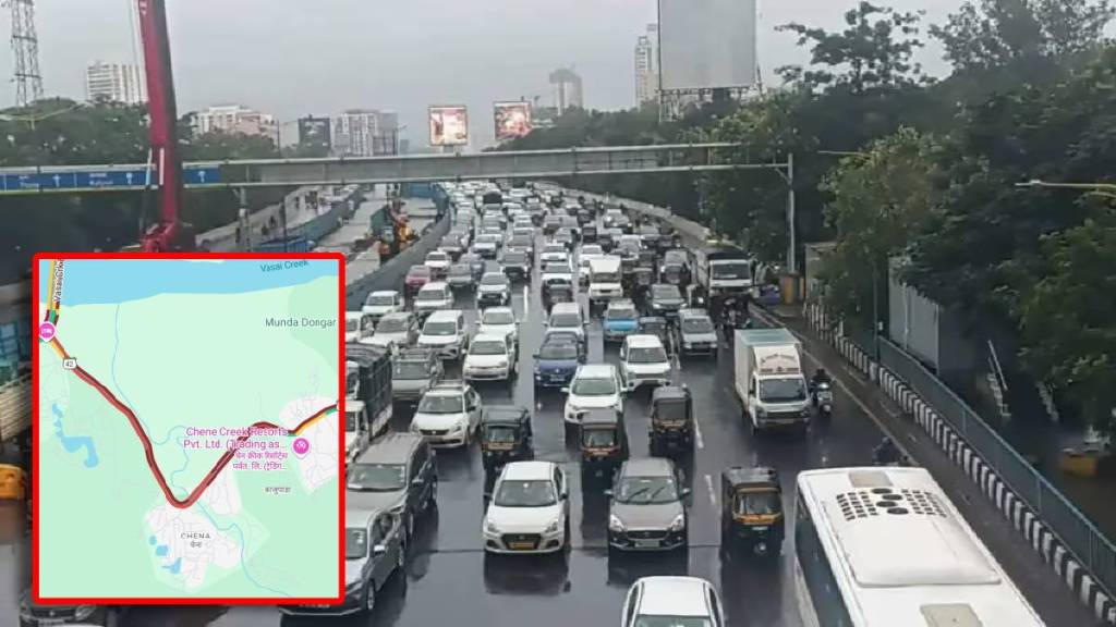 Major traffic jam on Ghodbunder road thane