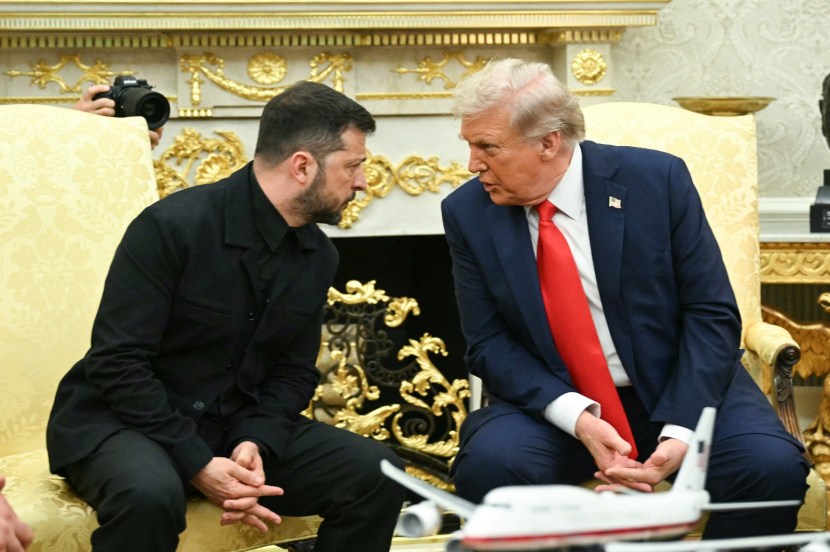 trump and zelensky meeting white house