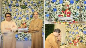 ‘शिवतीर्थ’वर ‘असा’ रंगला ठाकरे बंधूंच्या तिसऱ्या भेटीचा सोहळा; गणपतीनिमित्त राज-उद्धव सहकुटुंब एकत्र, फोटो पाहिलेत का?