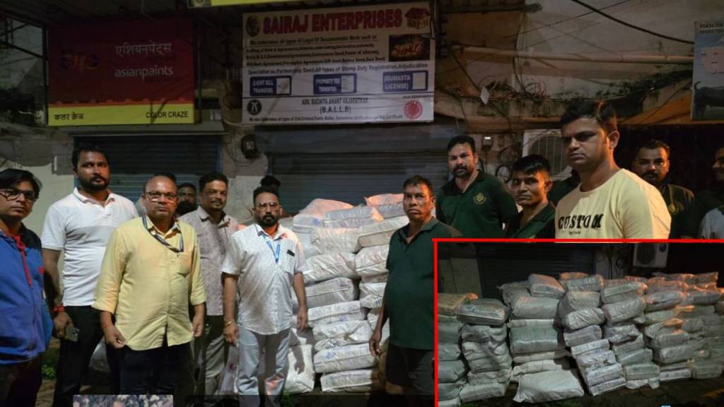 3,500 kg of plastic seized in Vasai East area
