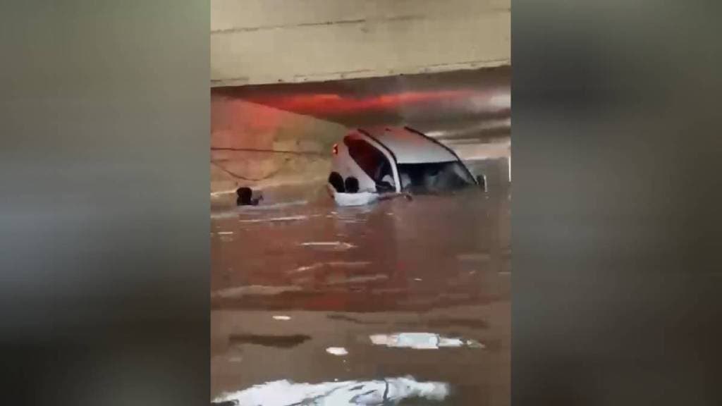 Police clarify that the video showing vehicles and passengers stuck in water in Taloja subway is not from Taloja