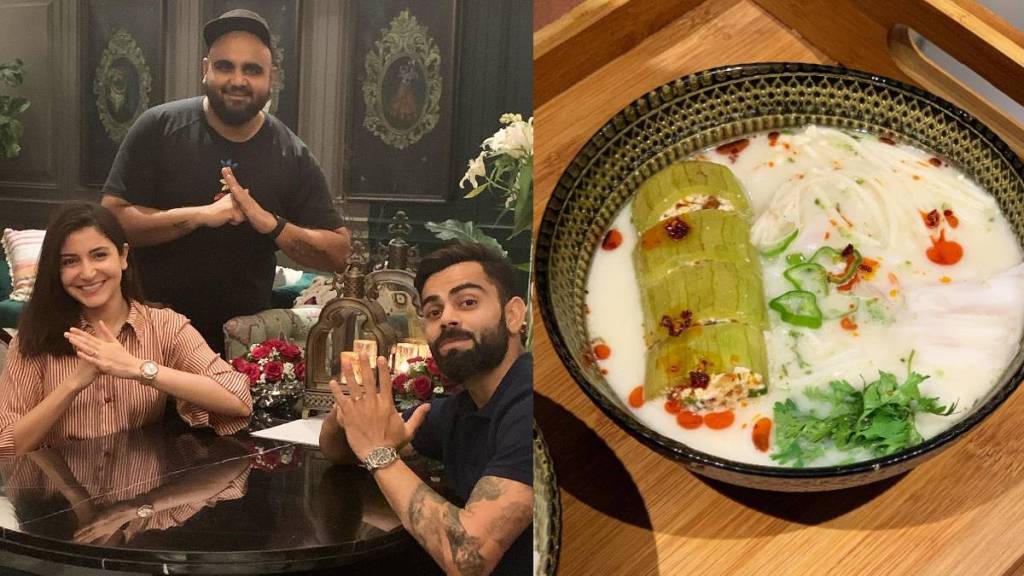 Chef Harsh Dixit veg 'snake' to Anushka Sharma and Virat Kohli's anniversary dinner
