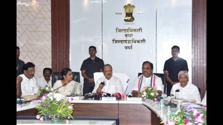 Pawar, who was on a tour of Wardha district, concluded the officers' meeting