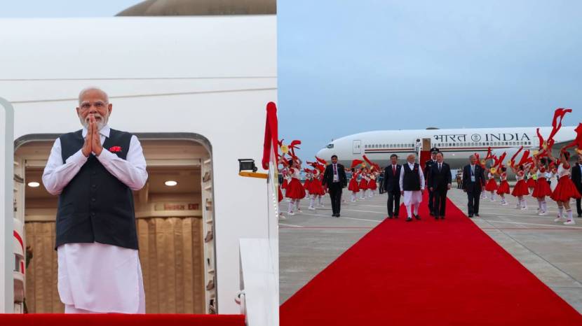 PM Modi China Visit SCO Summit