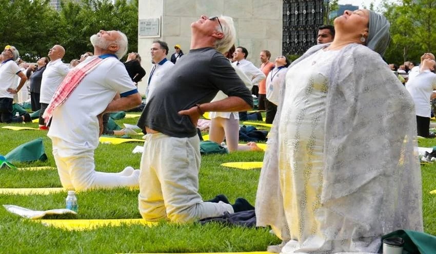 75 year old prime minister narendra modi stays fit with these yoga practices
