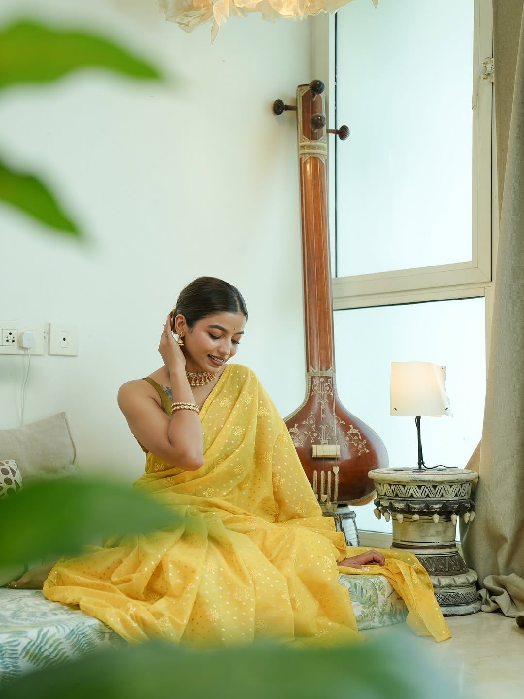 singer Juilee Jogalekar navratri day 4 look