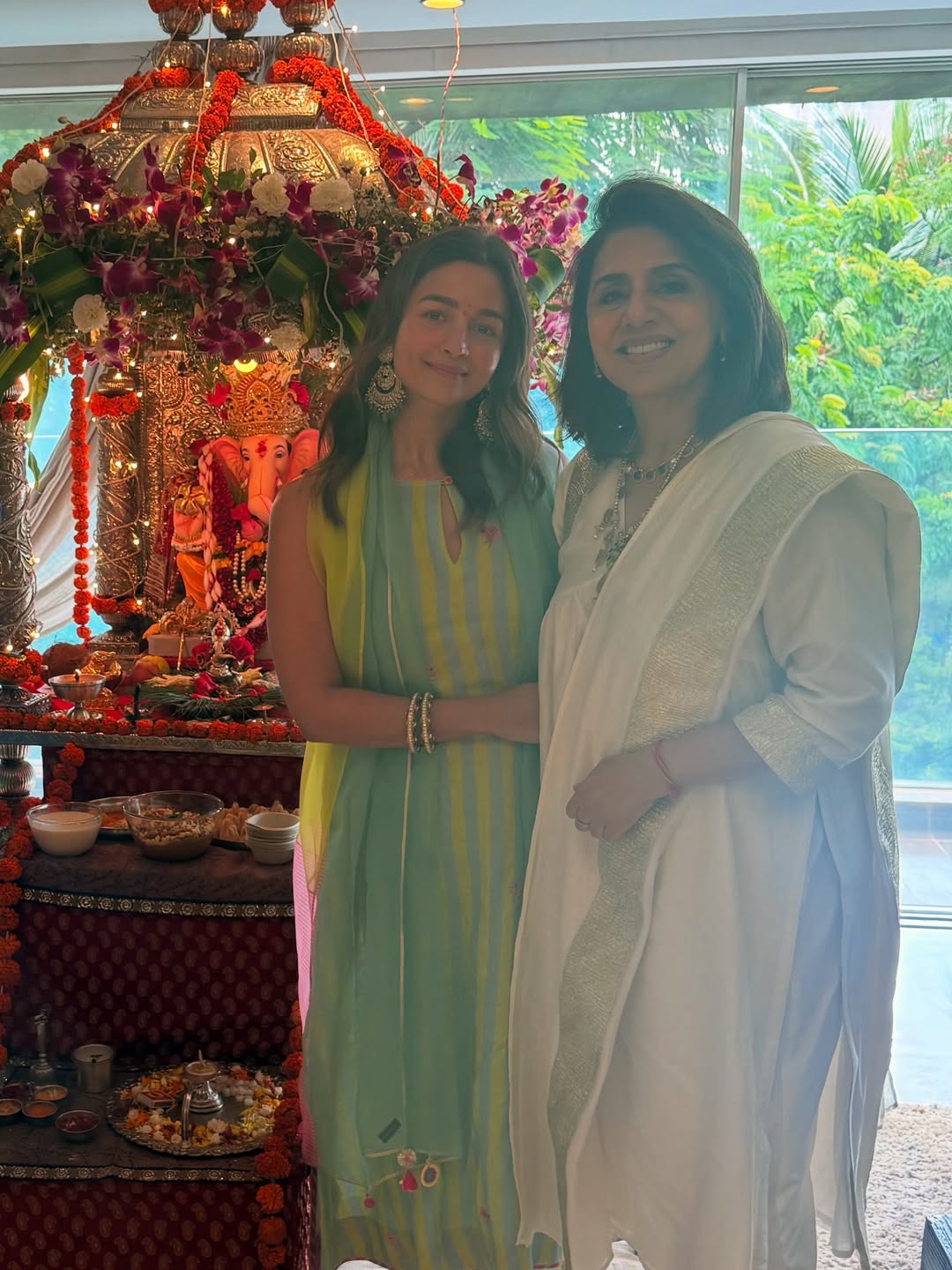 alia bhatt pink saree traditional photoshoot