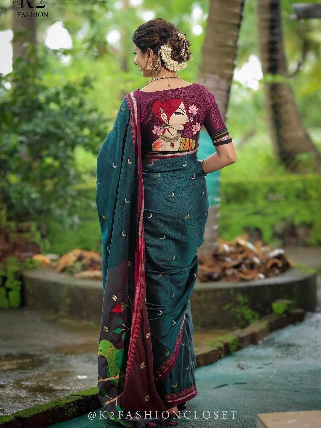 marathi actress Ankita Walawalkar gauri pujan