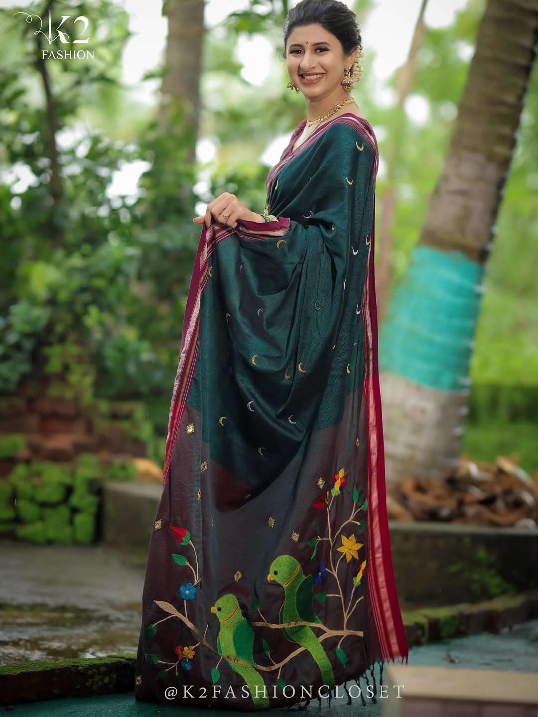 marathi actress Ankita Walawalkar gauri pujan