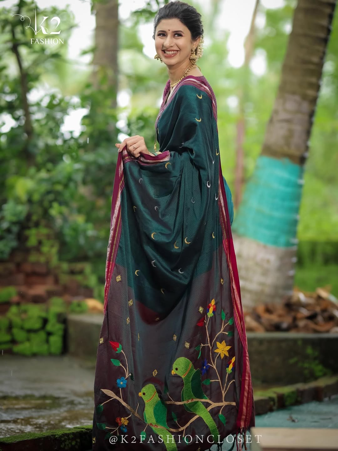 marathi actress Ankita Walawalkar gauri pujan