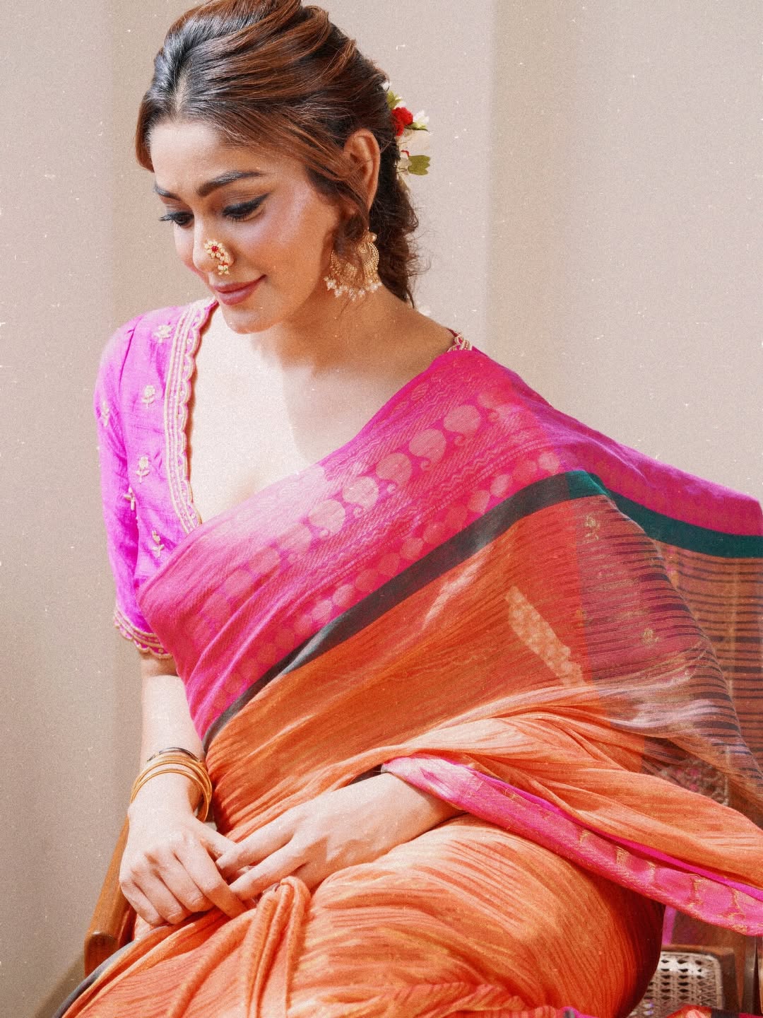 sana makbul marathi traditional