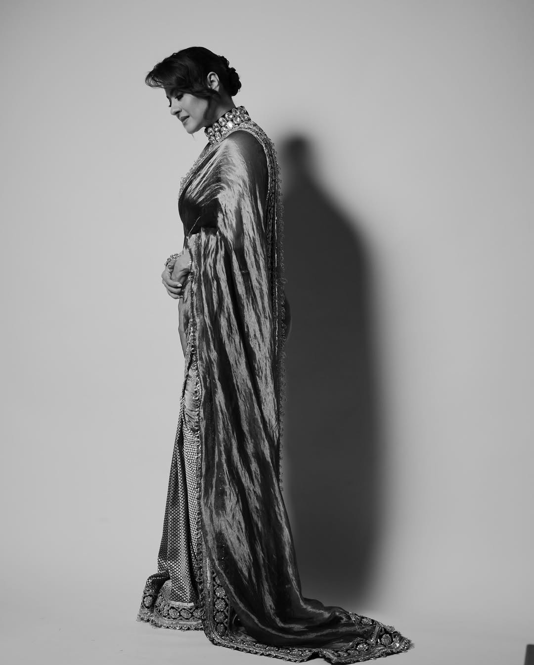 kajol devgan wearing manish malhotra desiner saree