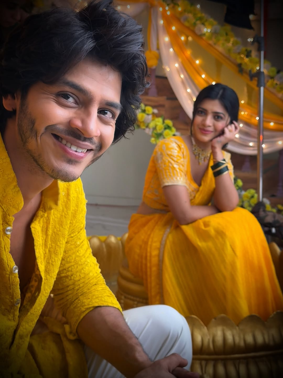 ishwari and arnav wedding photos on social